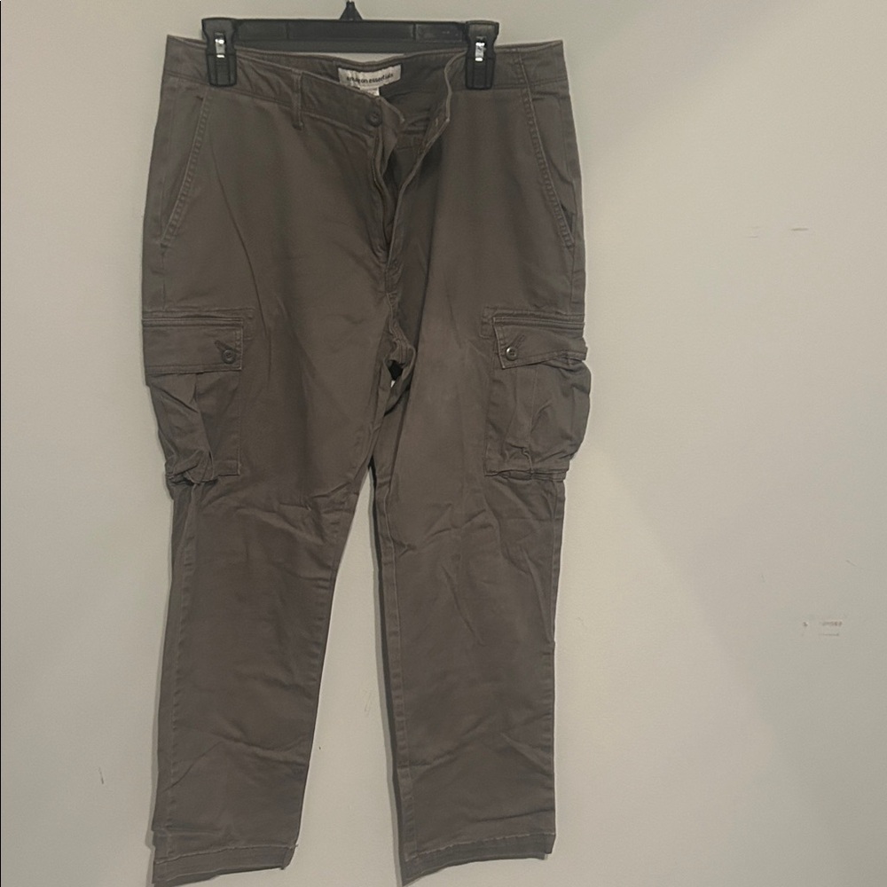 Amazon Essentials Men's Cargo Pants - Gray/Brown